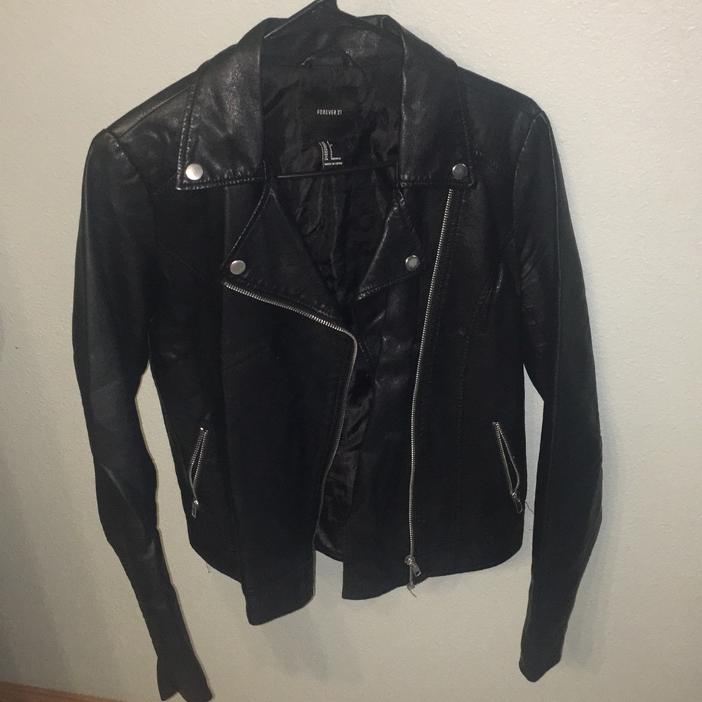 Forever 21 Leather Jacket